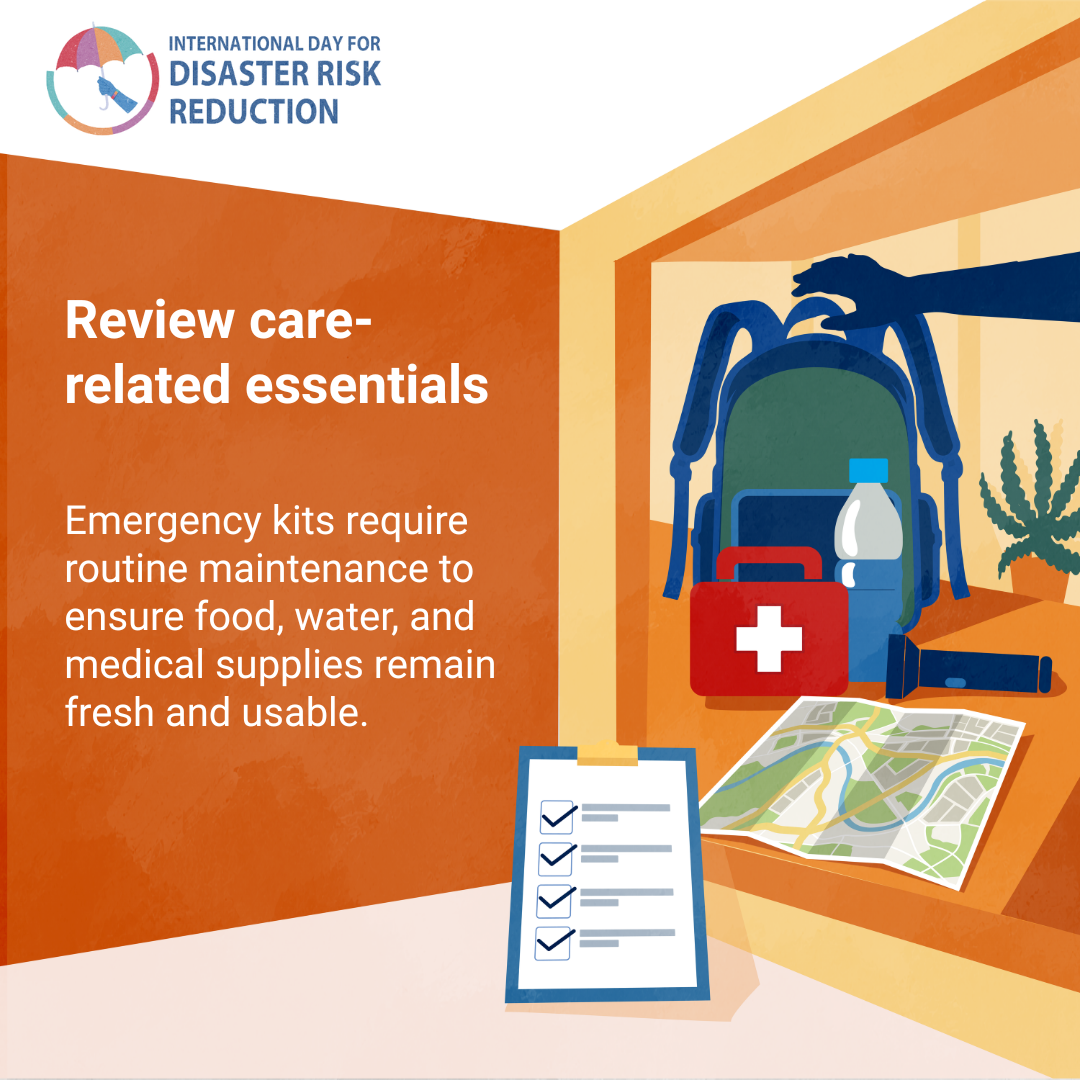 Campaign card for Review care-related essentials