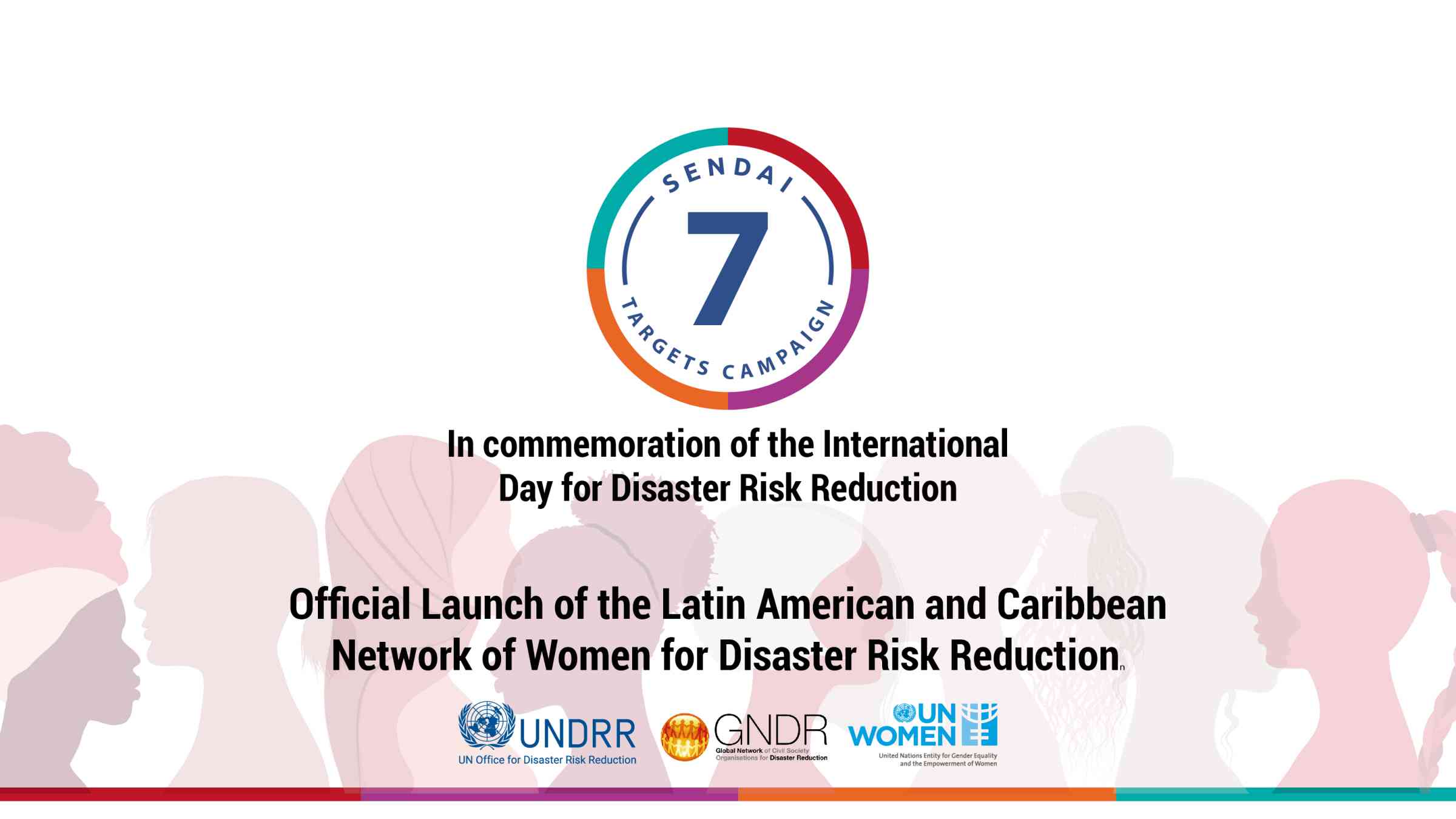Official Launch of the Latin American and caribbean Network of Women for DRR
