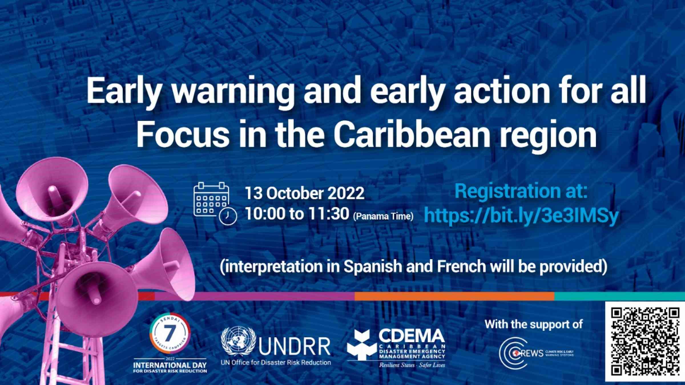 Early warning and early action for all - Focus in the Caribbean region