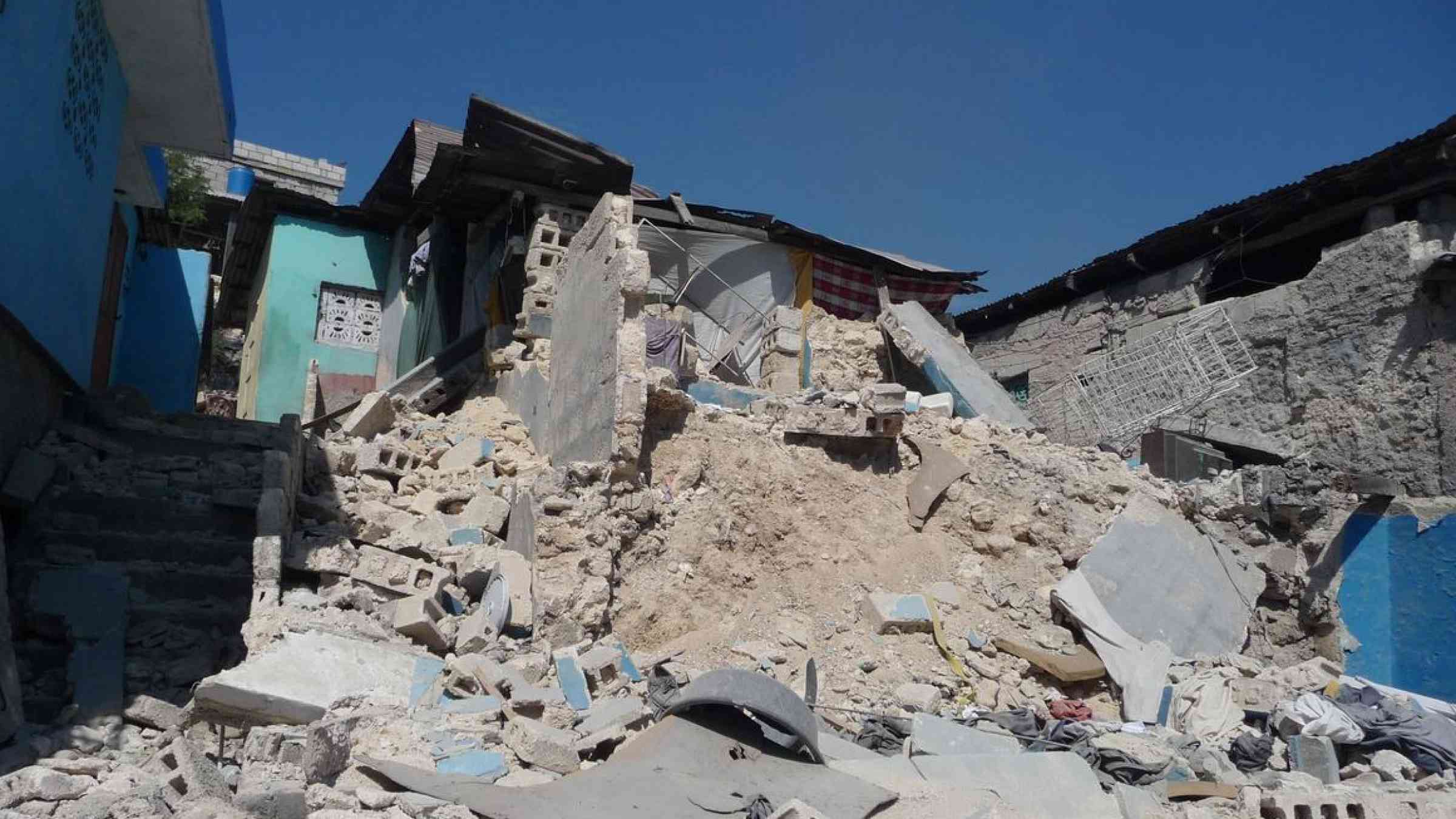Earthquake damage, Haiti, 2010