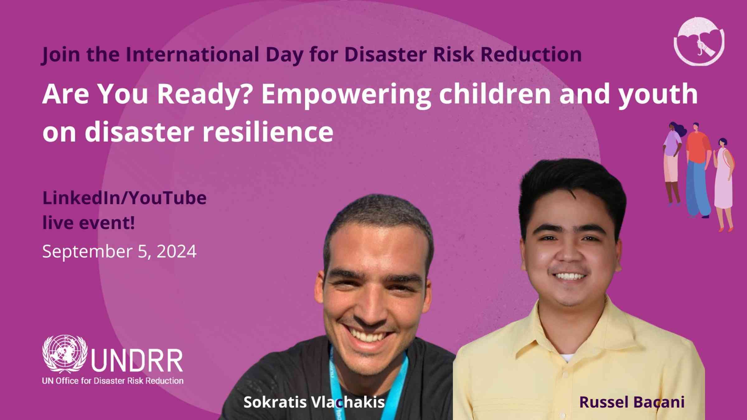 IDDRR event card 2024