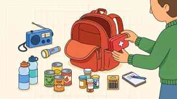 Figure 1: Household preparedness can begin with simple, achievable steps, building on existing resources and gradually strengthening the capacity to cope with emergencies.