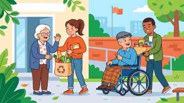 Figure 2: Neighborhood solidarity can strengthen community resilience by fostering mutual assistance, sharing resources, and supporting people with different needs.